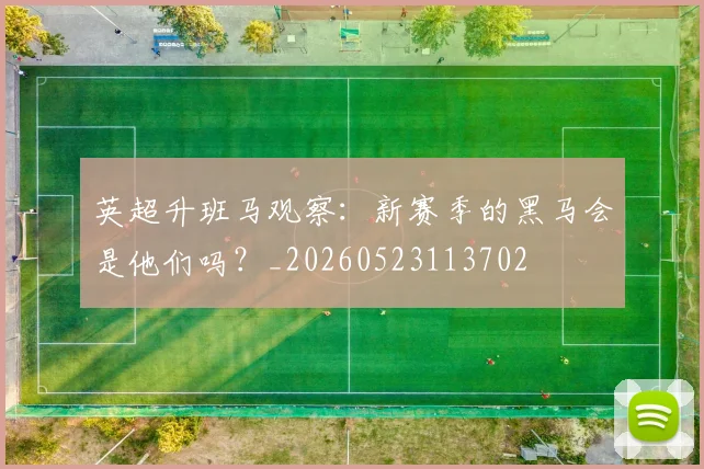 英超升班马观察:新赛季的黑马会是他们吗?_20260523113702