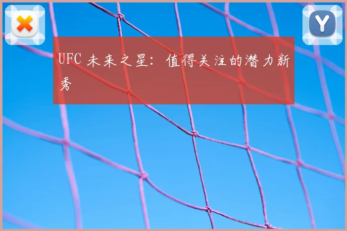 UFC 未来之星:值得关注的潜力新秀